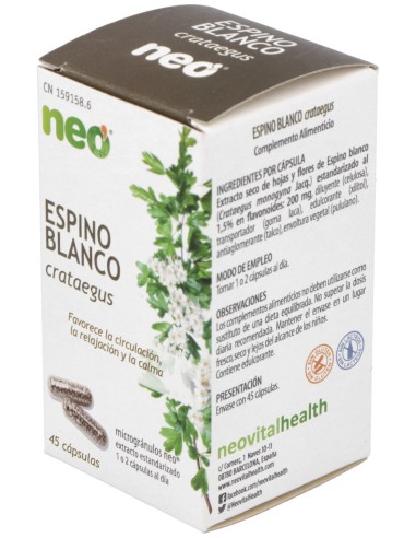 Espino Blanco Microgranulos Neo 45Cap.
