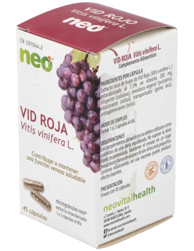 Vid Roja Microgranulos Neo 45Cap.