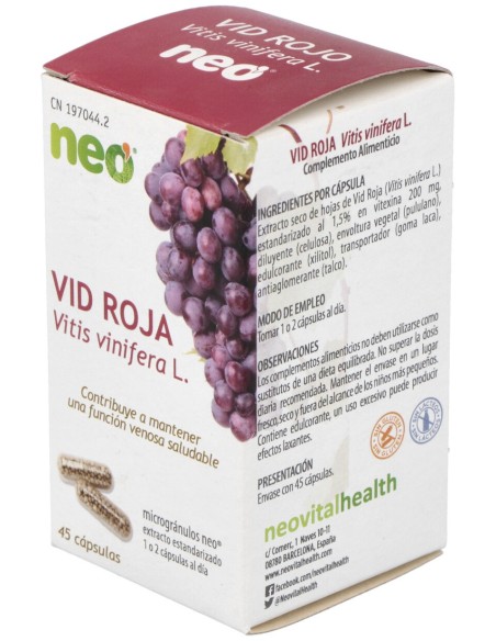 Vid Roja Microgranulos Neo 45Cap.