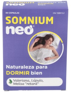 Neo Somnium (Valeriana, Lúpulo Y Melisa) 30Cáps