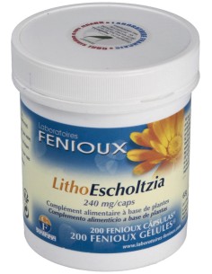 Fenioux Litho Escholtzia 240Mg 200Caps