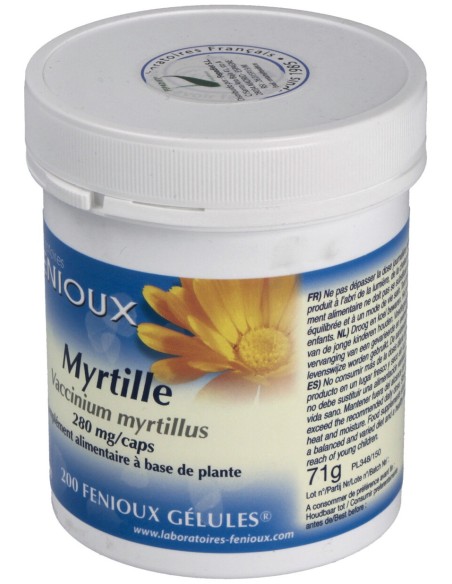 Arandano 280Mg. (Mirtilo) 200Cap.