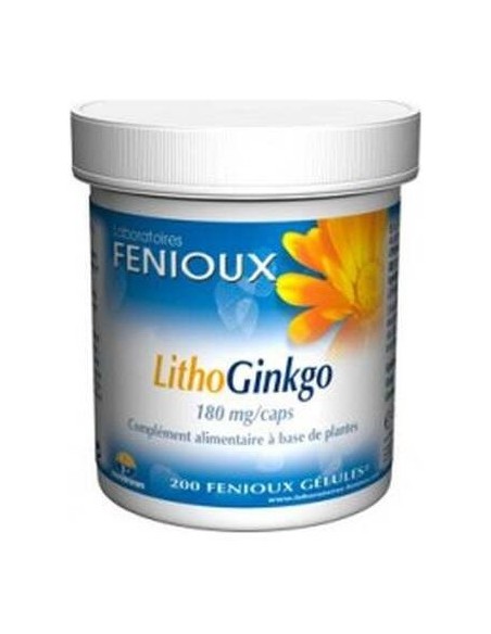Fenioux Litho Ginko 180Mg 200Caps