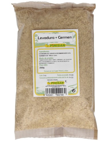 Pinisan Levadura Cerveza + Germen Trigo Copos 250G