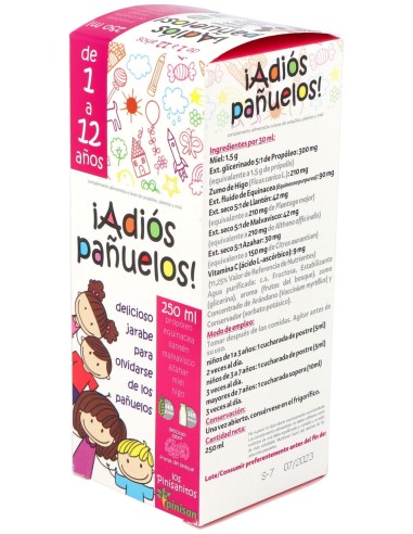 Adios Pañuelos Pinisanitos Jarabe 250Ml.