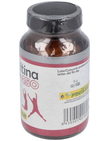 Pinisan L-Carnitina 450Mg 100Cáps