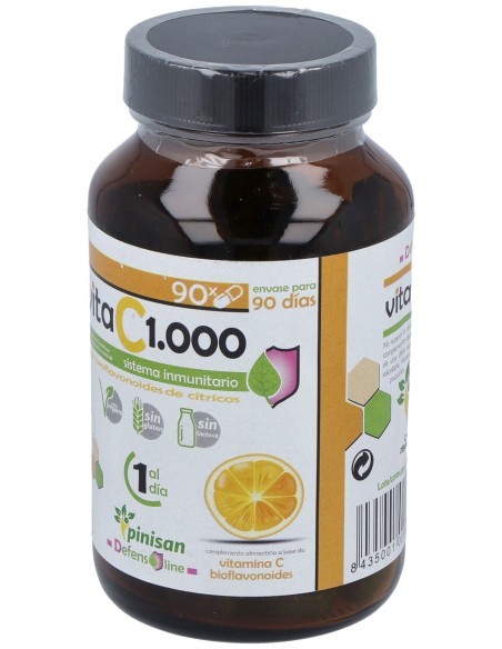 Vitamina C 1000Mg Bioflavonoides 90Cap.