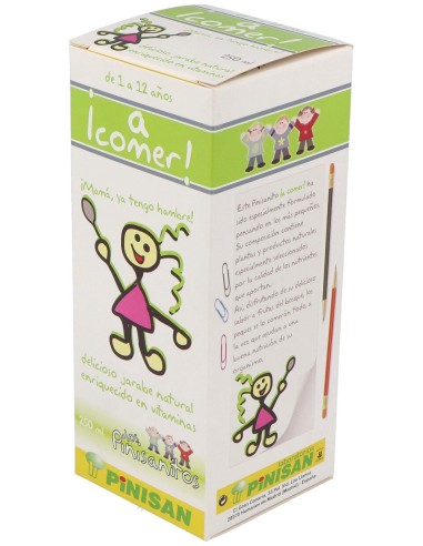 A Comer Pinisanitos Jarabe 250Ml.