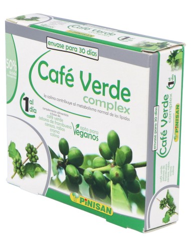Pinisan Café Verde 30 Cáps