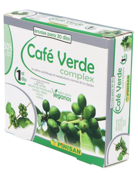 Pinisan Café Verde 30 Cáps