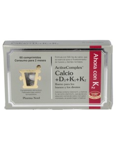Active Complex Calcio+D3+K 60 Comp Pha