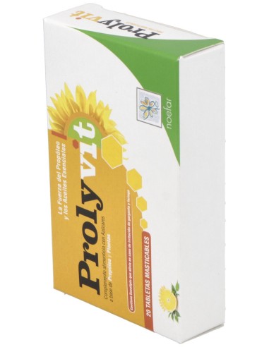 Noefar Prolyvit Tabletas Masticables 20Uds