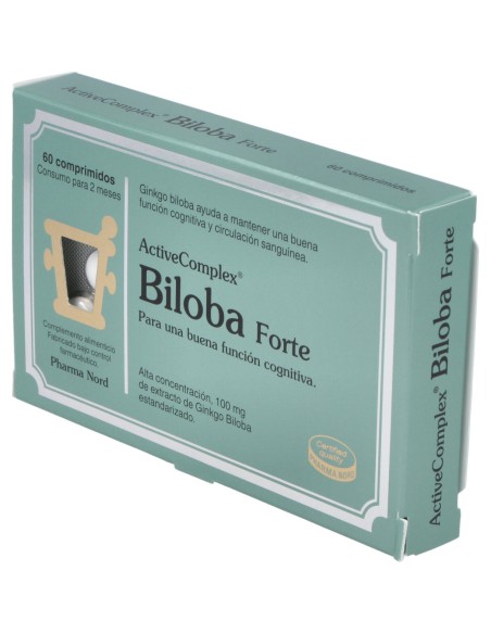 Activecomplex Biloba Forte 60 Compridos