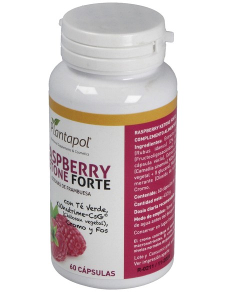 Plantapol Cetona De Frambuesa Forte 60 Caps