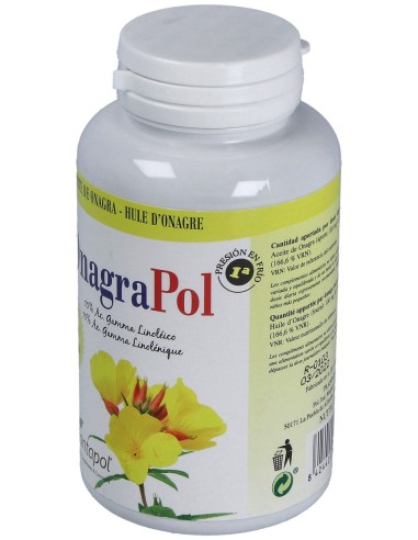 Onagrapol (Aceite De Onagra) 500Mg. 120Perlas