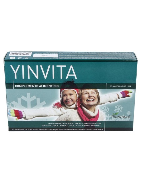 Yinvita (Ginseng+Shitake+Eleutero.) 20Amp.