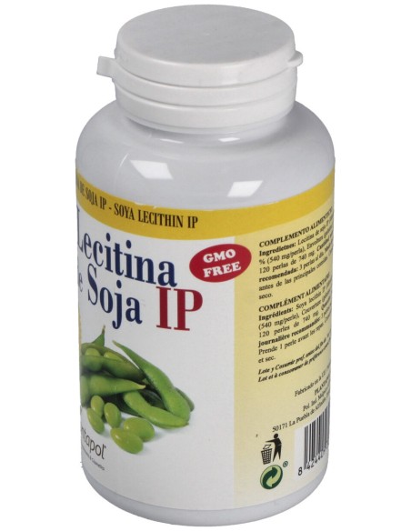Plantapol Lecitina De Soja Gmo Free 120 Perlas