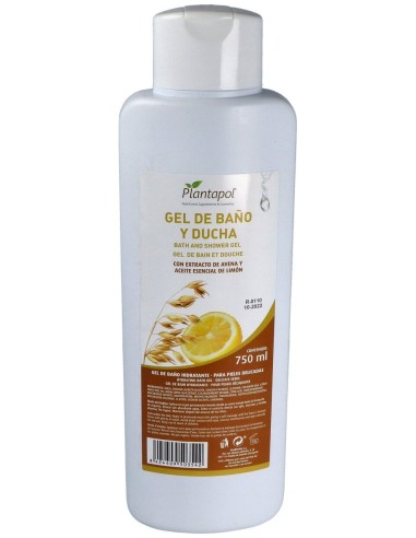 Gel De Baño Avena Y Limon 750Ml.