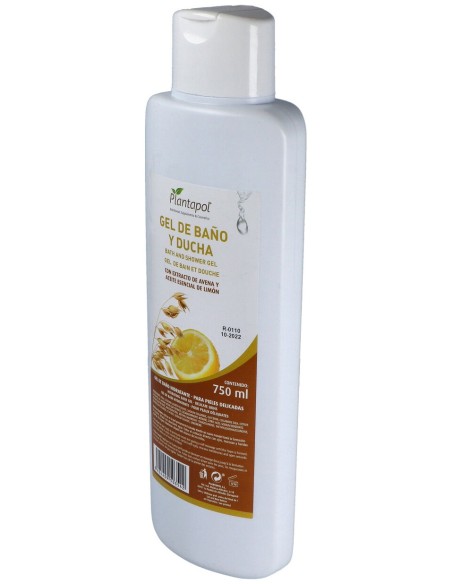 Gel De Baño Avena Y Limon 750Ml.
