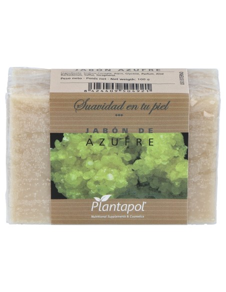 Plantapol Jabã³N De Azufre 100G