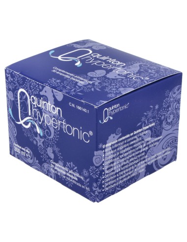 Quinton Hipertonic 30 Ampollas Bebibles