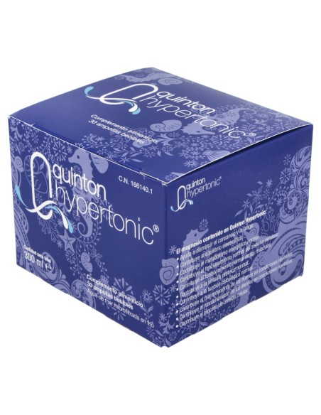 Quinton Hipertonic 30 Ampollas Bebibles