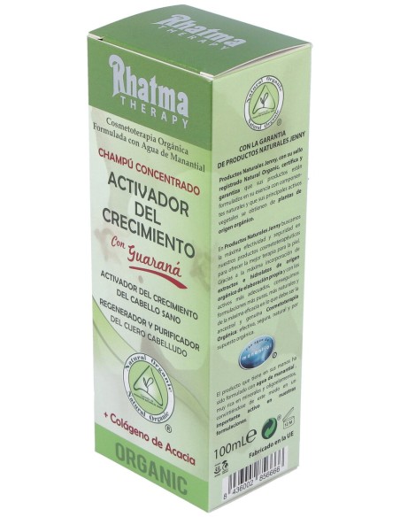 Champu Activador Del Crecimiento Guarana 100Ml.