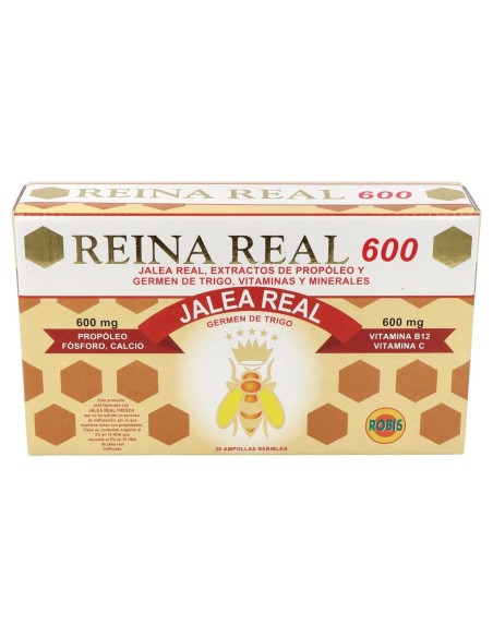 Robis Reina Real 600 20 Ampollas