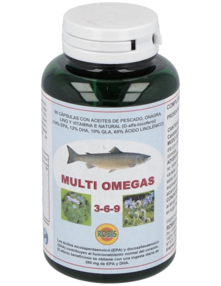 Robis Multi Omegas 3-6-9 60Caps