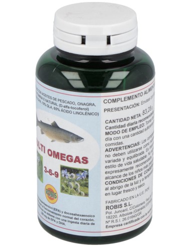 Robis Multi Omegas 3-6-9 60Caps