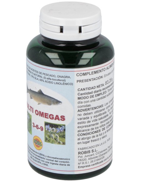 Robis Multi Omegas 3-6-9 60Caps