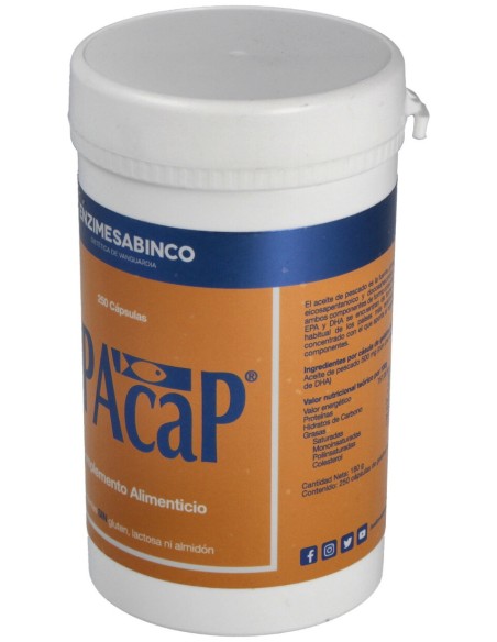 Sabinco Epa Cap Acidos Grasos Omega 3 250 Caps