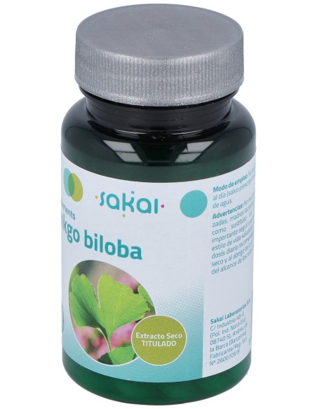 Sakai Ginkgo Biloba Comprimidos