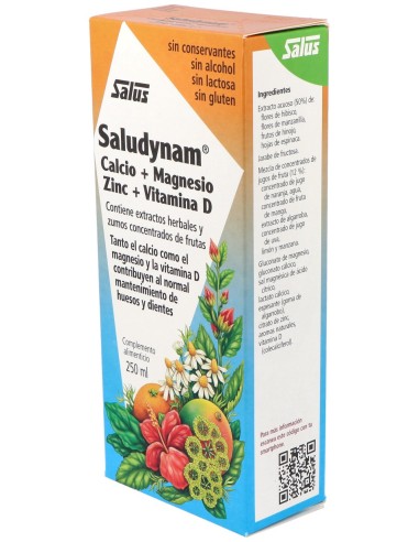 Saludynam Calcio+Magnesio 250Ml