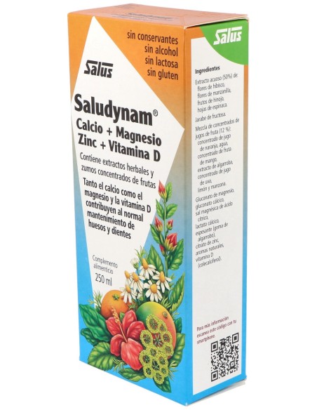 Saludynam Calcio+Magnesio 250Ml