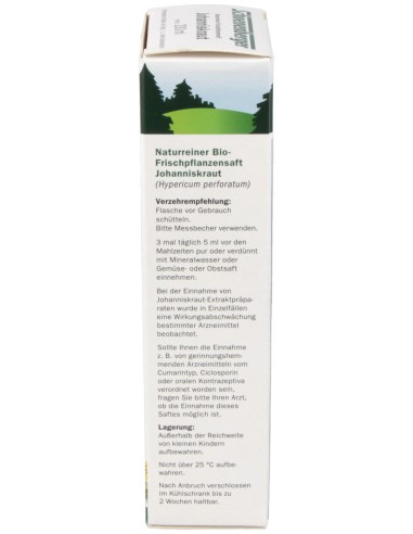 Jugo De Hiperico 200Ml. Schoenenberger