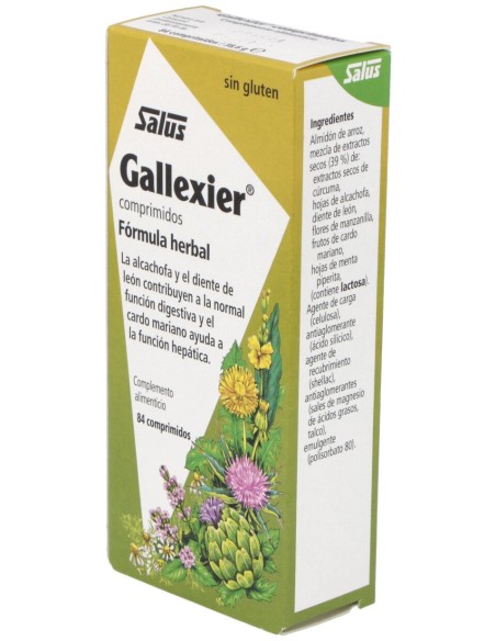 Salus Floradix Gallexier® Fórmula Herbal 84Comp