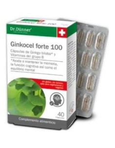 Dr. Dünner Ginkocel Forte 100 40Cáps.