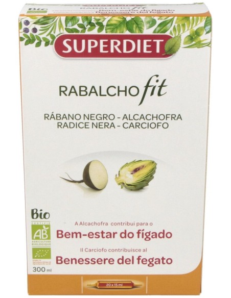 Rabalchofit (Rabano Negro+Alcachofa) 20Amp Agbio