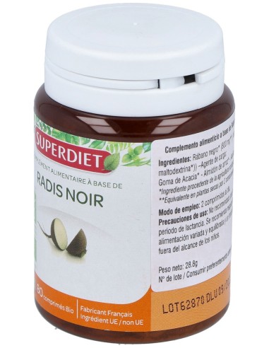 Rabano Negro Bio 80Comp.