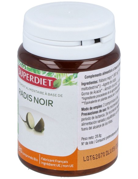 Rabano Negro Bio 80Comp.