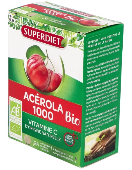 Acerola Bio 1000 24Comp.Masticables