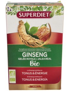 Jalea Real + Ginseng 20 Ampollas (Dimanatur)