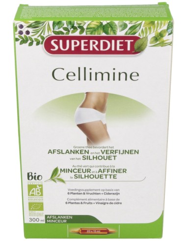 Super Diet Cellimine Piel Naranja 20 Ampollas