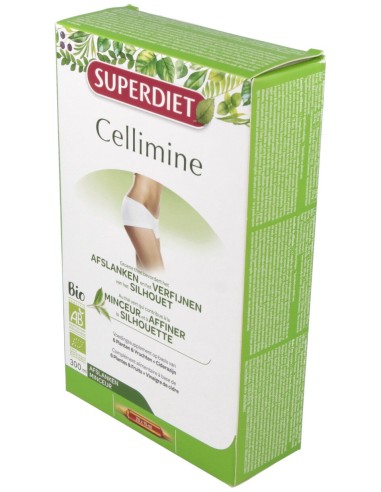 Super Diet Cellimine Piel Naranja 20 Ampollas
