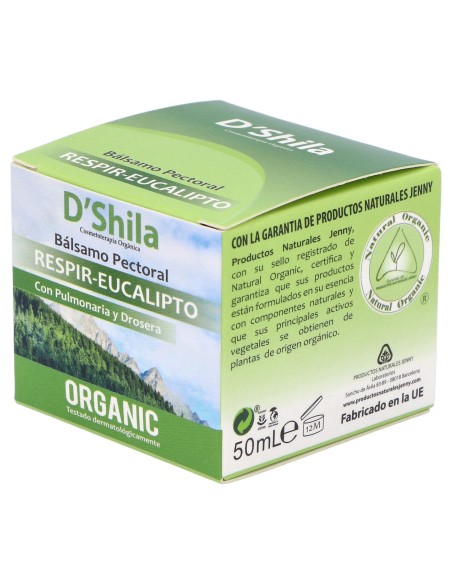 'D''Shila Bálsamo Pectoral 50Ml'