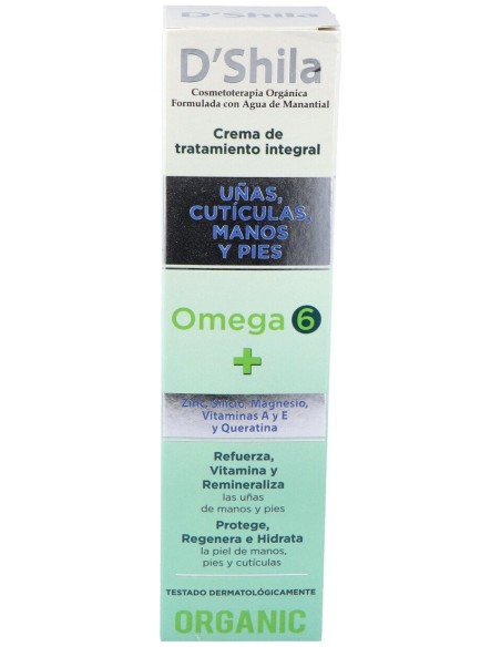 'D''Shila Crema Uñas, Cutículas, Manos Y Pies 250 Ml'