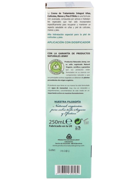 'D''Shila Crema Uñas, Cutículas, Manos Y Pies 250 Ml'