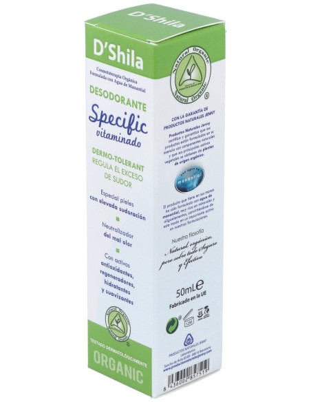 'D''Shila Desodorante Specific 50Ml'