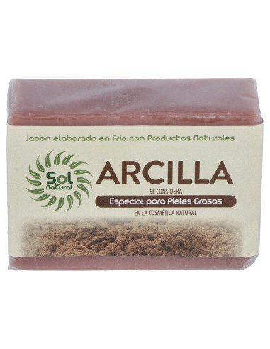 Jabon En Pastilla De Arcilla Acne 100Gr.